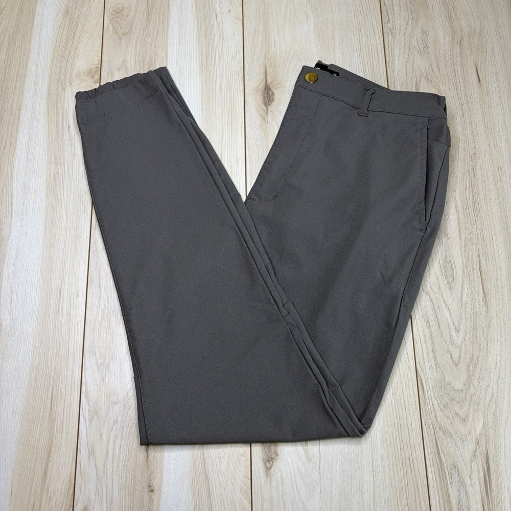 Cuts Mens AO Jogger Chino Performance Pants Gray Size Large Stretch